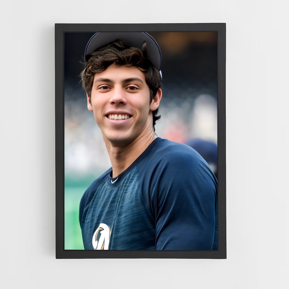 Poster Sourire de Champion – affiche Baseball (vue 2)